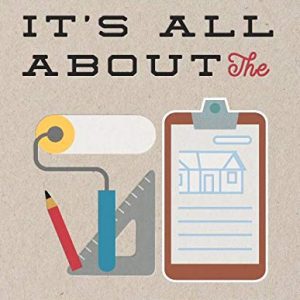 Home Improvements: It’s All About The Planning Workbook Pad Exercise Notebook Study Notes Memo renovator hobby part time planner